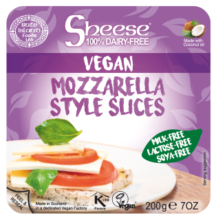 Mozzarella Style Sliced 200g