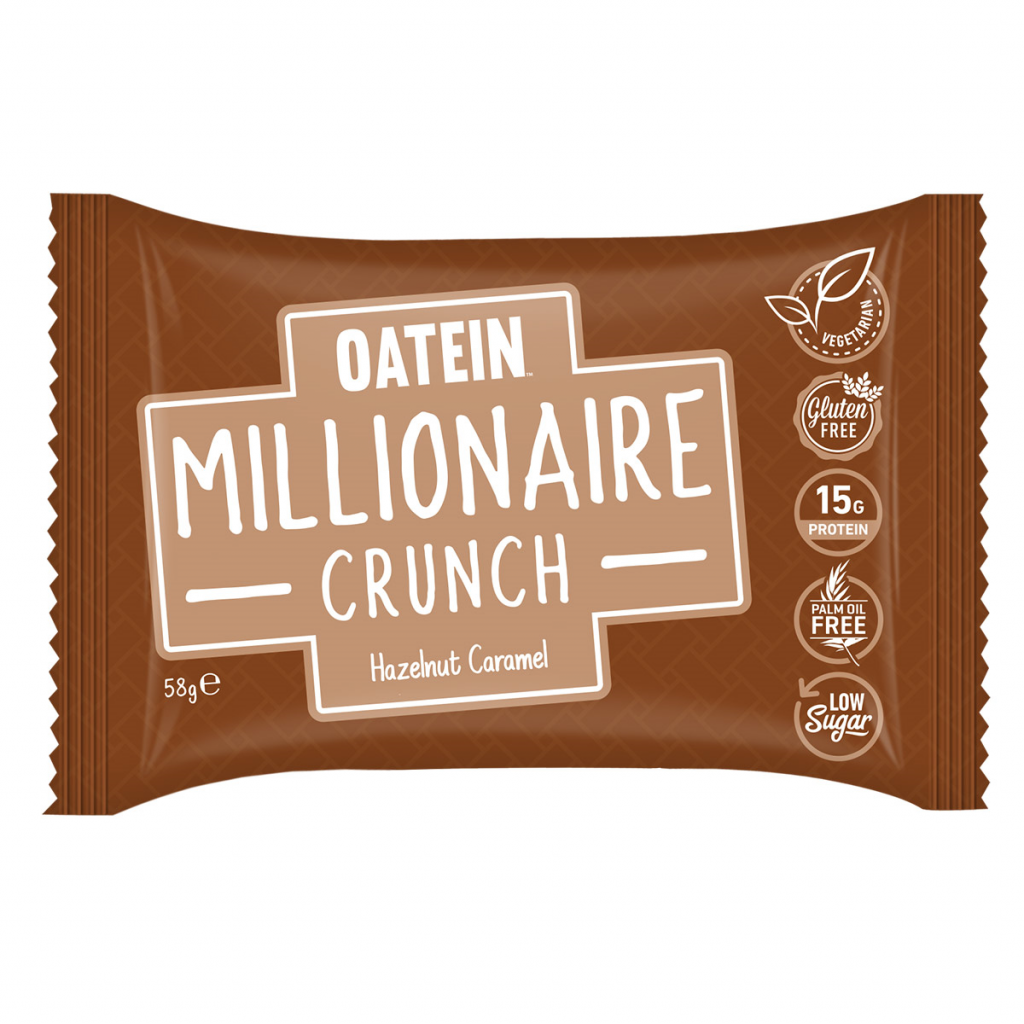 Millionaire Crunch 58g – Hazelnut Caramel