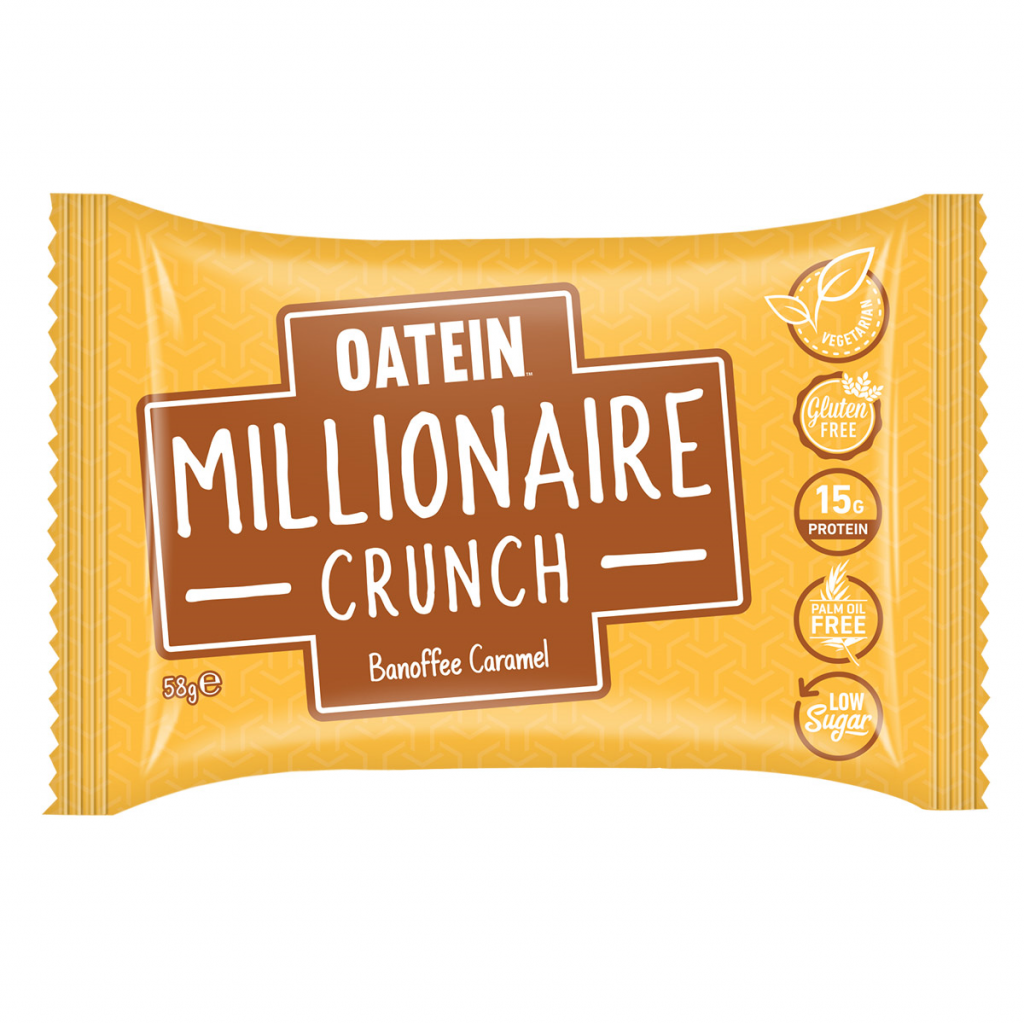 Millionaire Crunch 58g – Banoffee Caramel