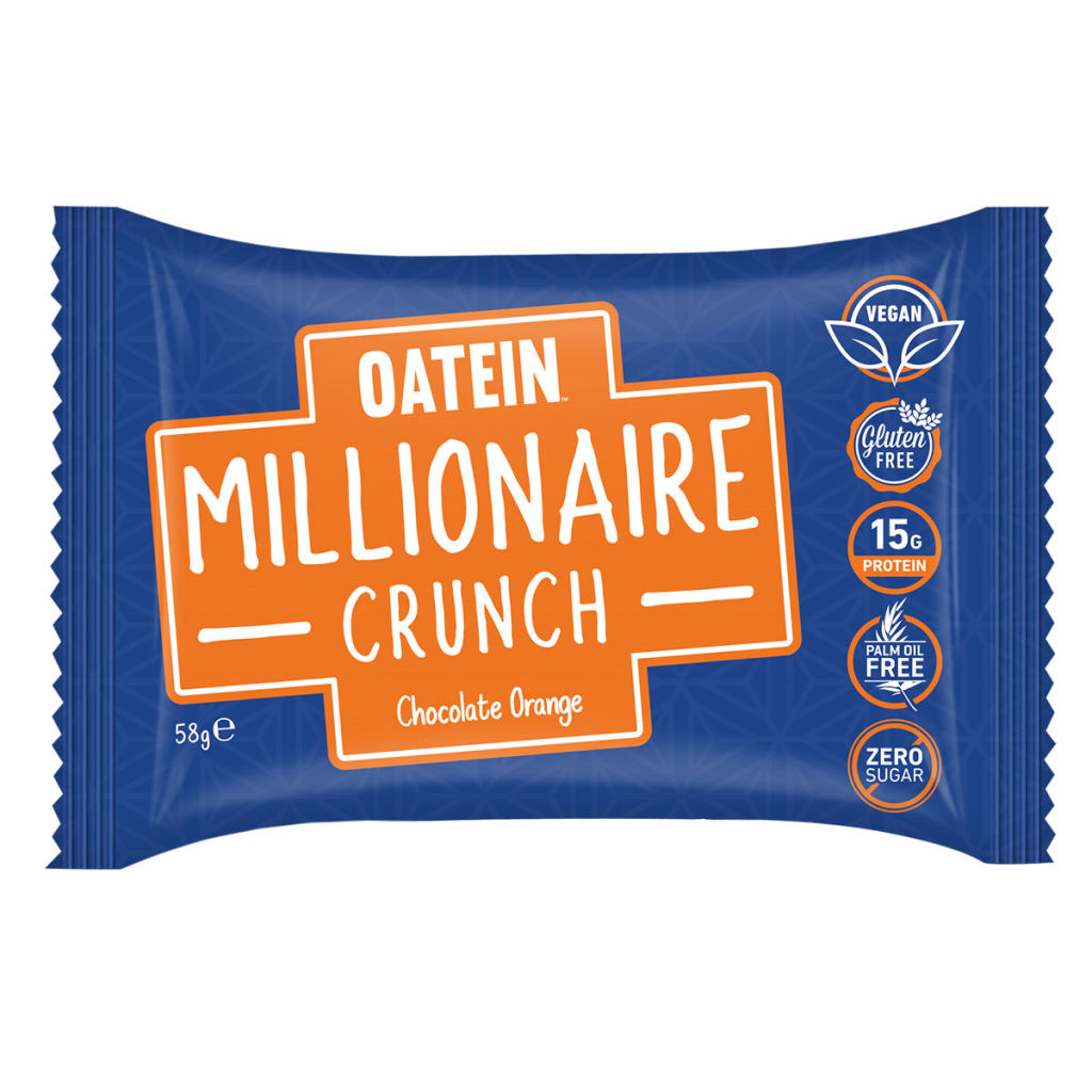 Millionaire Crunch 58g – Chocolate Orange