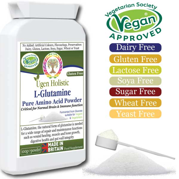 L-Glutamine Pure Amino Acid Powder