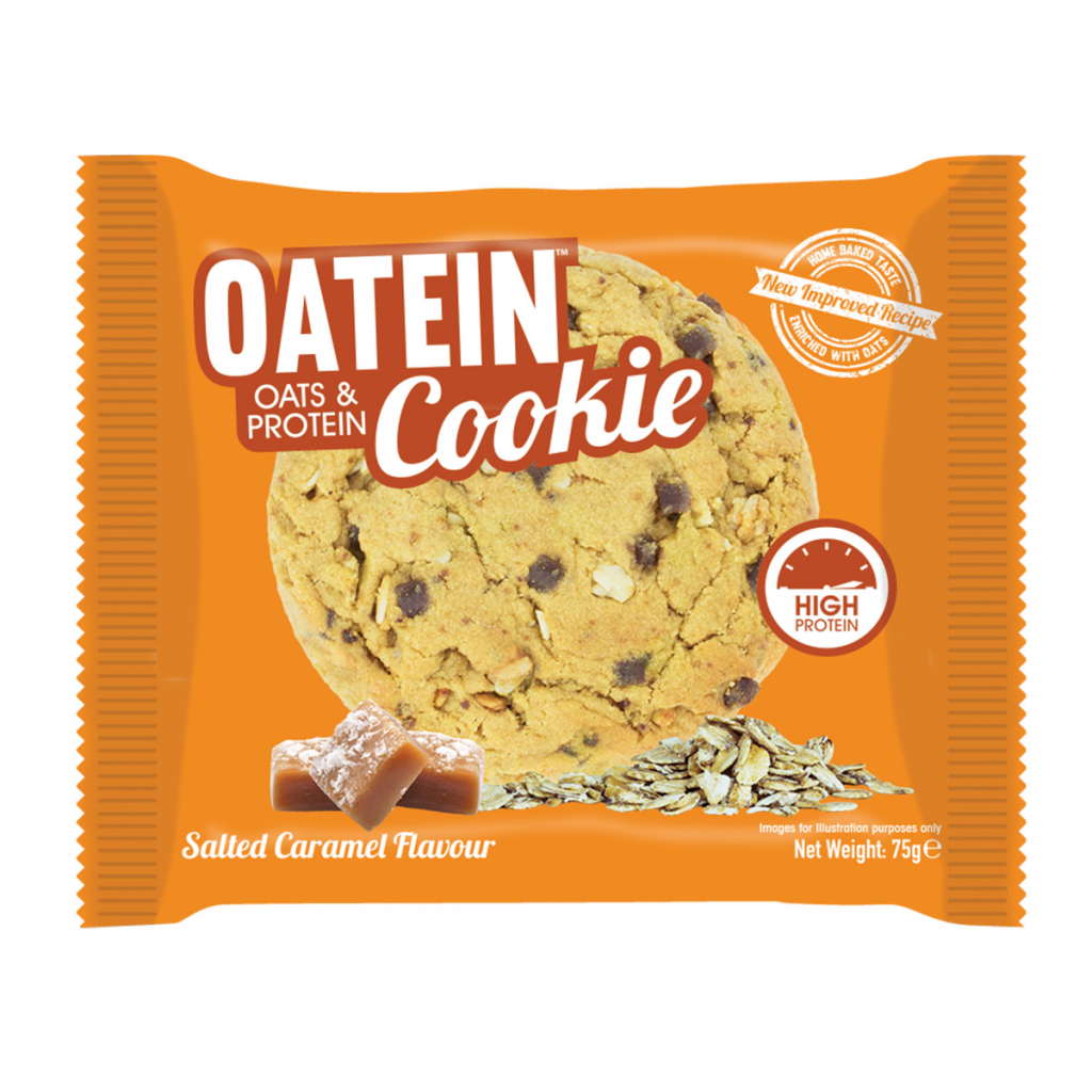 Oatein Cookie – Salted Caramel Flavour