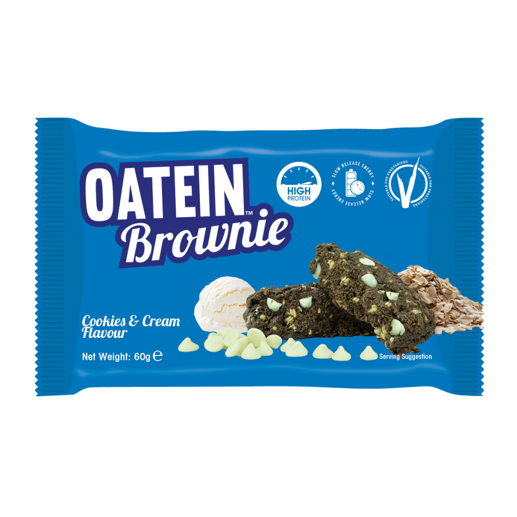 Oatein Brownie – Cookies & Cream Flavour