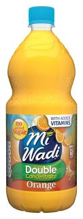 MiWadi Double Concentrate No Added Sugar Orange