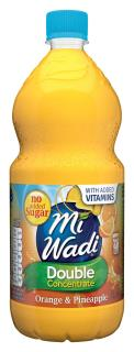 MiWadi Double Concentrate No Added Sugar Orange and Pineapple