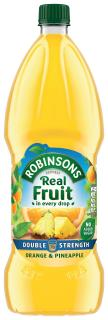 Robinsons Double Concentrate No Added Sugar Orange and Pineapple