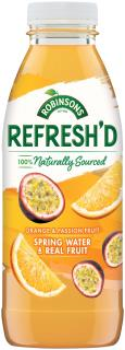 Robinsons Refresh'd Orange and Passion Fruit