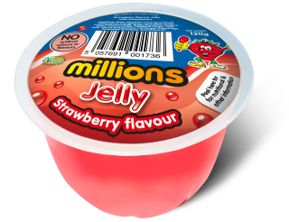 Millions Strawberry Flavour Jelly