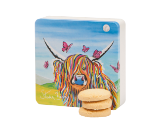 Steven Brown Art- Chloe McCoo All Butter Shortbread Rounds 160g Tin