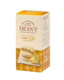 Dean's Lemon Curd Shortbread Rounds (MB) – 160g