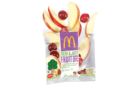 Apple and Grape Fruit Bag