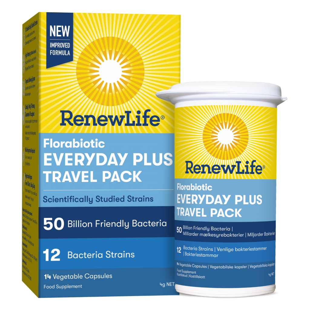 RenewLife 'Everyday Plus Travel Pack' 50 Billion Friendly Bacteria